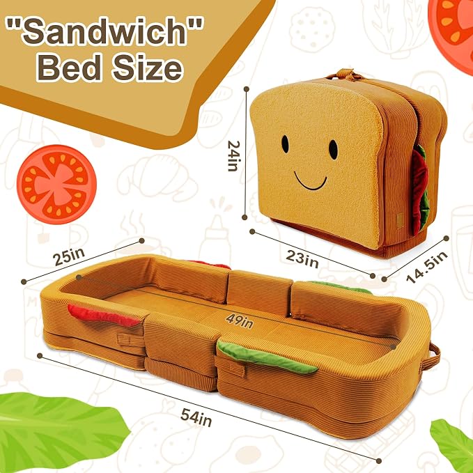 Toddler Travel Bed Sandwich Style - Image 7
