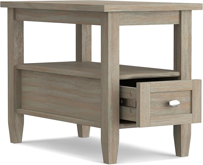 SIMPLIHOME Warm Shaker Solid Wood Transitional-Style 48-inch Wide Coffee Table - Image 6