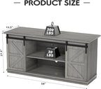JUMMICO TV Stand for 65 Inch TV, Entertainment Center - Image 3