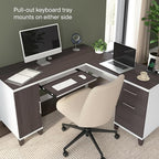 Bush Home 60-Inch L-Shaped Desk - Image 7