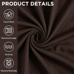 HunnmingRe Sofa Covers for 3 Cushion Couch Stretch Sofa and Loveseat Covers Set - Image 5