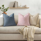 decorUhome Summer Couch Throw Pillow Covers 20x20 Set of 2, Decorative Soft - Image 3