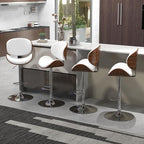 civama Bar Stools Set of 4 for Kitchen Counter, Adjustable Bar Height Chairs by civama