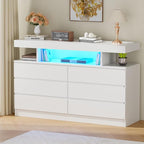 BEWISHOME White Dresser for Bedroom by BEWISHOME