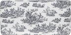 Linon Stephanie Black and White Toile Fully Upholstered Bench - Image 14