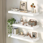 Fun Memories 72 Inch Floating Shelves, 12 Inch Deep Wall Shelf - Image 8