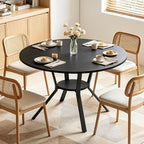 Wildhome Round Dining Table for 2-4, 43 Inch Dining Room Kitchen Table by WildhomeYourHomeFurnishingSolution