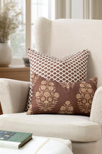 Crumbs Home Modern Farmhouse California Casual Indoor Outdoor Throw Pillow Cover - Image 2