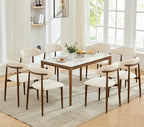 UVV Dining Chairs Set of 8, Metal Kitchen Chairs by UVVLivetheQualityLife