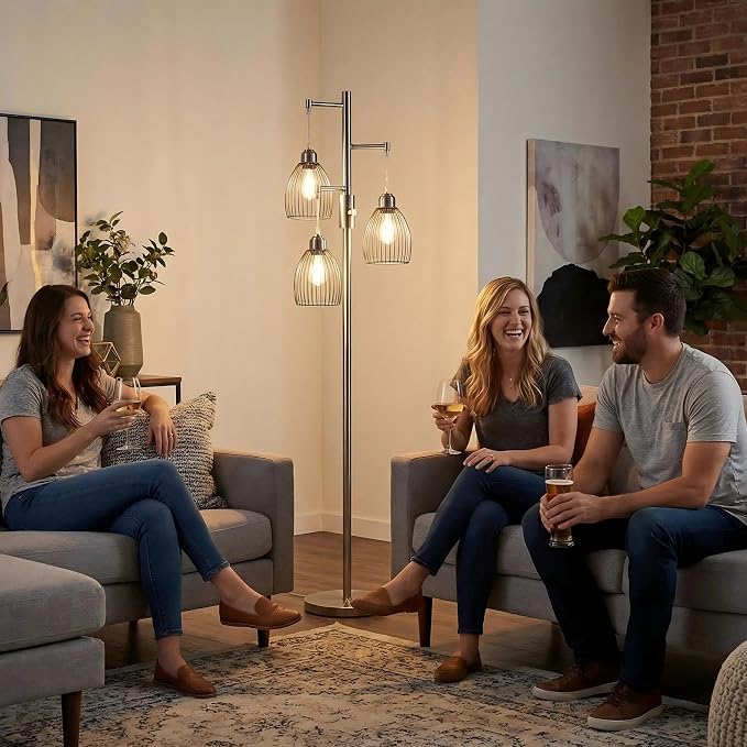 Dimmable Floor Lamp, Industrial Floor Lamps - Image 6