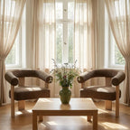 VKNOW Accent Chair Living Room Chair, Modern Upholstered Arm Chair - Image 8