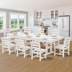 SERWALL 9 Piece Outdoor Dining Set - Image 8