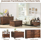 Joaxswe Farmhouse Coffee Table - Image 3
