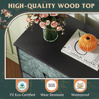 WLIVE Dresser with 4 Drawers, Storage Tower, Organizer Unit, Fabric Dresser - Image 6
