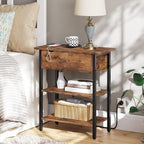 HOOBRO Set of 2 End Tables, Side Table - Image 4
