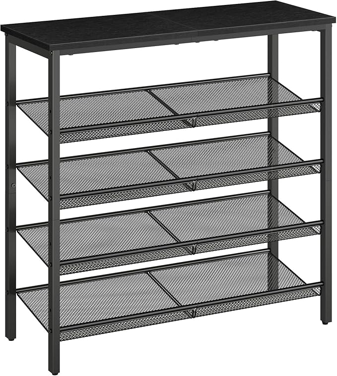 HOOBRO Shoe Rack for Entryway, 5-Tier Shoe Organizer by HOOBRO