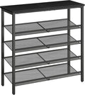 HOOBRO Shoe Rack for Entryway, 5-Tier Shoe Organizer by HOOBRO