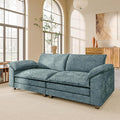 Modern Loveseat Sofa Chenille Cloud Couch by JUMMICO