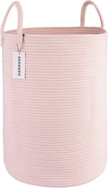 XUANGUO Cotton Rope Laundry Basket Hamper by XUANGUO