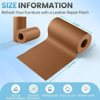Leather Repair Patch Tape Kit, Vinyl Leather Repair Kit - Image 2