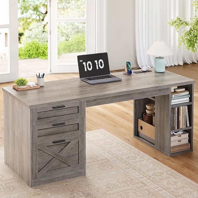 SEDETA 55.1" Executive Computer Desk - Image 8