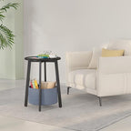 sthmec Small Round Side End Table - Image 4
