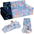IFNOW Modular Kids Play Couch, Convertible & Washable Toddler Foam Couch Kids by IFNOW