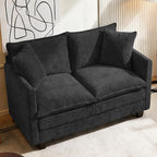 Loveseat Sofa, Comfy Chenille Small Couch by Unknown