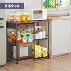 SWTYMIKI 33.31''x14.25'' Coffee Bar Cabinet - Image 5
