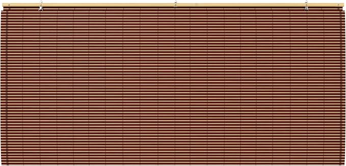 Red Lantern Bamboo Cordless Window Shade - Image 6