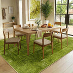 RELEANY Washable Area Rugs 6'x9' Non-Slip Modern Abstract Soft - Image 3
