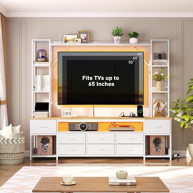 RALGEND Large Entertainment Center - Image 7