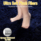 PAGISOFE Dark Navy Blue Rugs for Living Room 5x7 Ft, Plush Area Rugs for Bedroom - Image 7