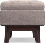 SIMPLIHOME Owen Rectangular Storage Ottoman - Image 12
