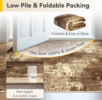 RELEANY Washable Area Rugs 8'x10' Non-Slip Modern Abstract Soft - Image 6