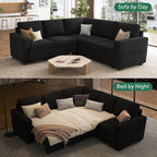 HONBAY Modular Sectional Sleeper Sofa - Image 4