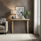 Plank+Beam Solid Wood Console Table, 36 Inch, Sofa Table, Narrow Entryway Table - Image 2