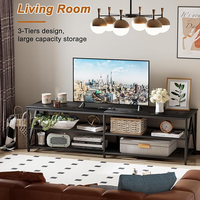TV Stand for TVs up to 75 Inch, Entertainment Center for Living Room - Image 2