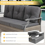Outdoor Patio Furniture Set, 7 Pieces Outdoor Conversation Sets - Image 4