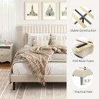 HAOARA Queen Size Platform Bed Frame - Image 5
