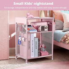 ECOLOVI Kids Nightstand 19in High - Image 3