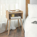 MaxSmeo End Tables Set of 2, Mid Century Modern Side Table Bedroom - Image 7