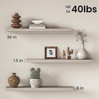 Fun Memories 36Inch Floating Shelves - Image 3