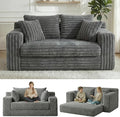 3-in-1 Convertible Sofa Bed: Boneless Loveseat Sleeper & Folding Couch Bed by Winzoo