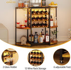 JKsmart Small Wine Bar Cart - Image 4