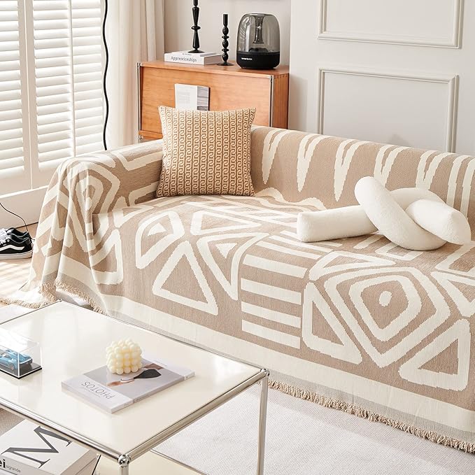 VClife Boho Couch Cover, Washable Sofa Cover by VCLIFE