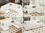 Belffin Modular Sectional Storage Chaise Module - Image 6