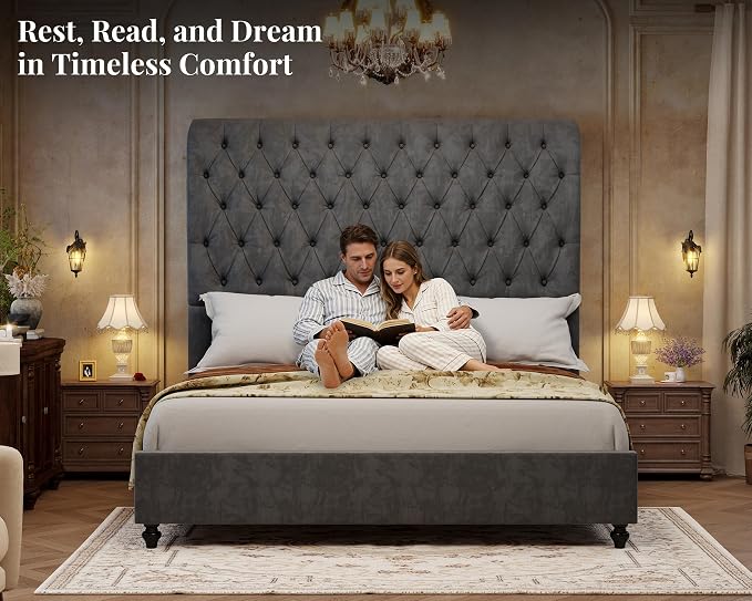 Jocisland Queen Size Bed Frame - Image 3