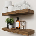 BAOBAB WORKSHOP Wood Floating Shelves by BAOBABWORKSHOP