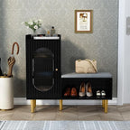 HLR Storage Bench Set of 2, L-Shaped Storage Cabinet - Image 8